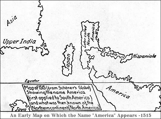 Early American Map - 1515
