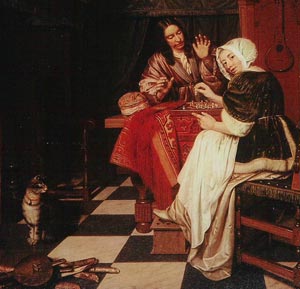 Chess players during Revolutionary times