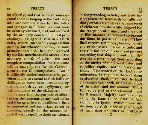 Page 12 of the Original Jay Treaty